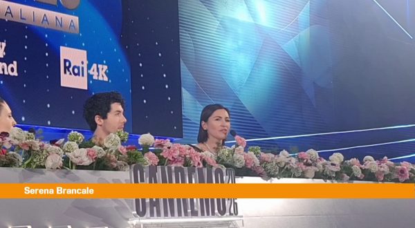 Sanremo, Serena Brancale “Una vittoria aver esternato un’emozione così forte”