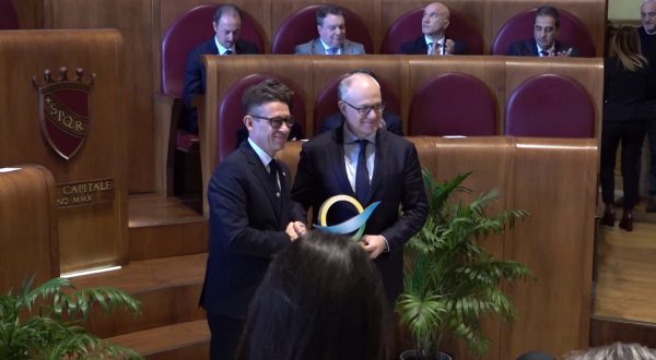 Pianeta Acqua, consegna premio Anter al Sindaco Gualtieri