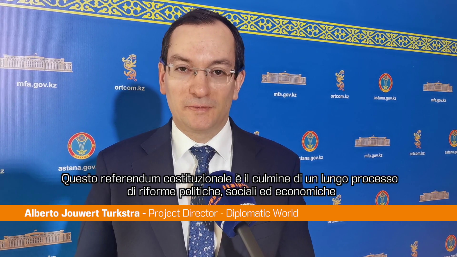 Turkstra (Diplomatic World) &ldquo;Lavorare su Middle Corridor tra Ue e Kazakistan&rdquo;