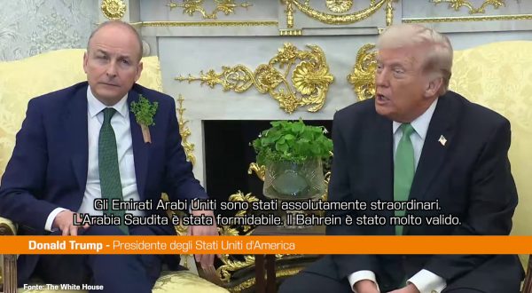 Iran, Trump “Abbiamo avuto grande supporto dai Paesi del Golfo”