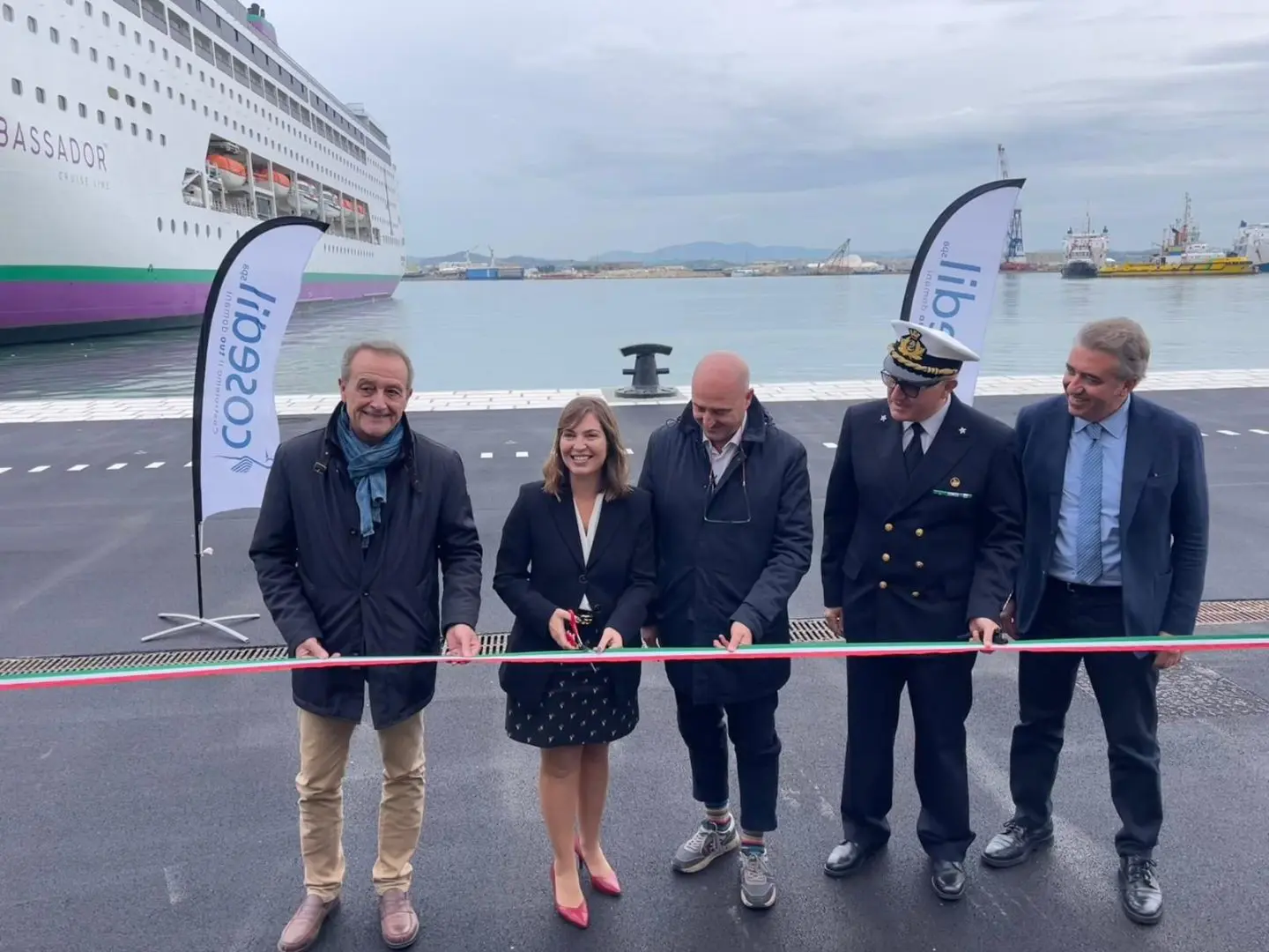 Porto di Trapani, consegnati i lavori di consolidamento della banchina Sanità