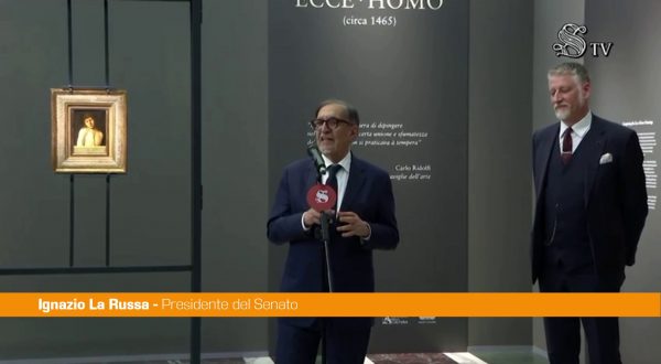 Al Senato quadro dell’Ecce Homo , La Russa “Operazione culturale e sociale”