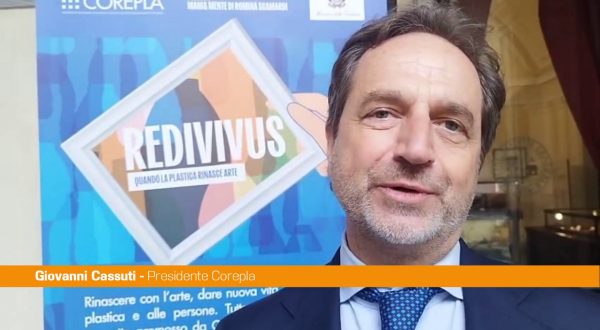 Cassuti “Corepla ha aiutato a rinascere con l’Arte”