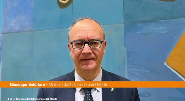 Valditara “Parlamento approvi rapidamente misure contro criminalità giovanile”