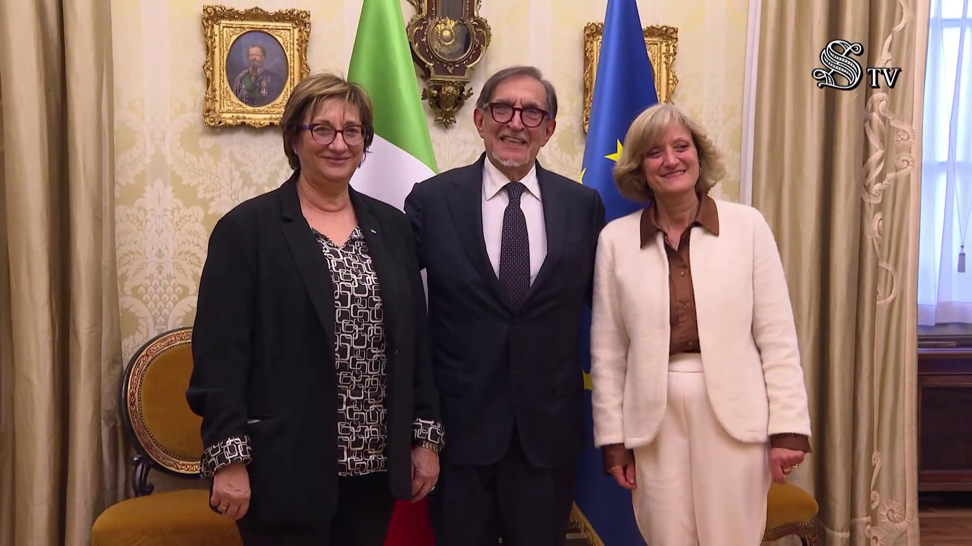 La Russa riceve la nuova presidente dell'UCEI Ottolenghi e l'uscente Di Segni