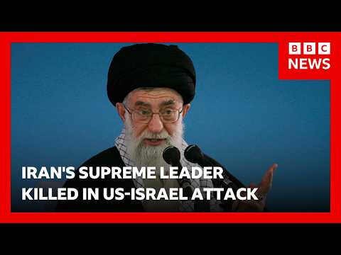 LIVE: Israel and Iran exchange fresh attacks after Iran’s Supreme Leader Khamenei killed | BBC News