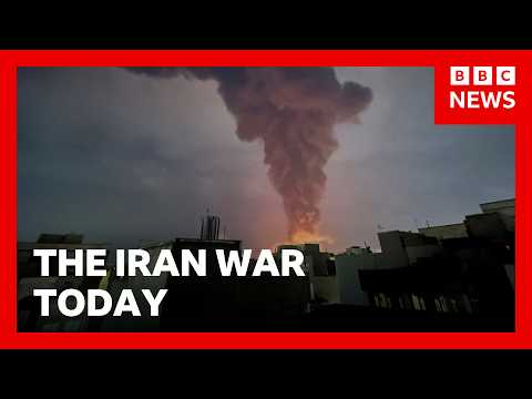 Iran continues attacks on Gulf states on day eight of war | BBC News