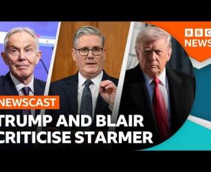 Donald Trump and Tony Blair weigh in on UK's Iran response | BBC Newscast