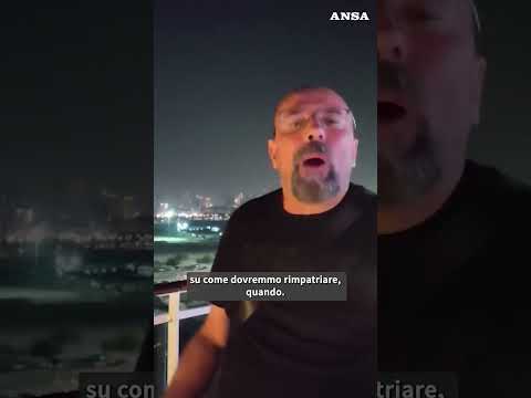 “Incrociamo le dita”, la voce dei croceristi italiani bloccati a Dubai #ansa #news