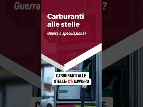 Carburanti alle stelle: cosa c&rsquo;&egrave; davvero dietro l&rsquo;aumento dei prezzi?