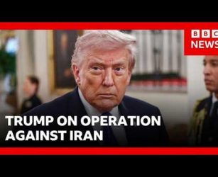 Trump says Iran war will be &ldquo;over pretty quickly&rdquo; as oil price hits 6 year high | BBC News