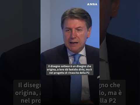Riforma della giustizia, Conte: “Vogliono il controllo della magistratura” #ansa #news