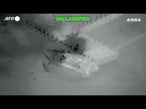 L’esercito Usa pubblica immagini di presunti attacchi contro navi iraniane #ansa #news #mondo