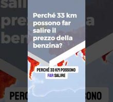 Perch&eacute; 33 km possono far salire il prezzo della benzina?