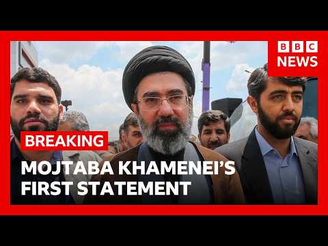 Iran’s new Supreme Leader vows to keep blocking Strait of Hormuz in first statement | BBC News