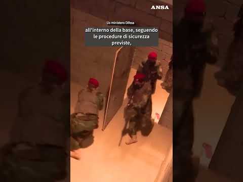 Attacco alla base italiana a Erbil, il comandante: “Stanchi ma il morale e’ alto” #ansa #news
