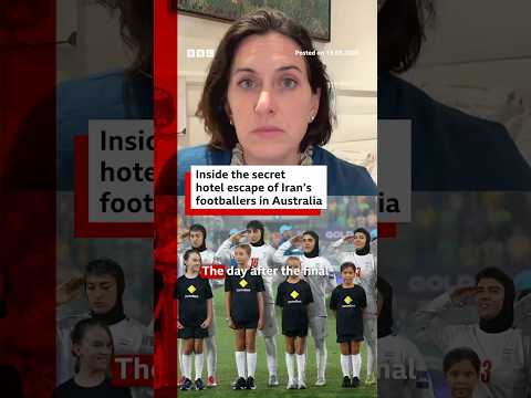 Inside Australia’s secret operation to save Iran’s footballers. #Australia #Iran #BBCNews