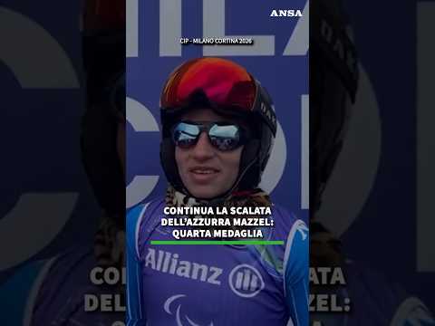 Continua la scalata dell’azzurra Mazzel, quarta medaglia  #ansa #news