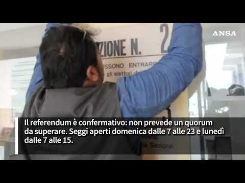 Riforma della giustizia, guida al voto referendario #ansa #news