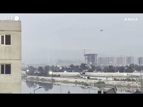 Drone contro l’ambasciata Usa a Baghdad: fumo e detriti nel complesso diplomatico #ansa #news
