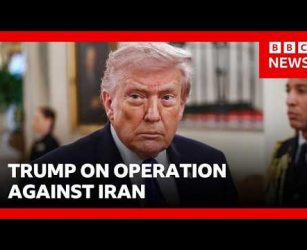 President Donald Trump says US took 'last best chance' to hit Iran | BBC News