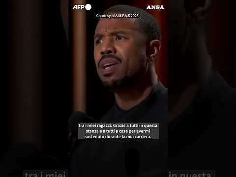 A Sinners "solo" 3 oscar: Jordan miglior attore #ansa #news