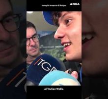 Antonelli torna a Bologna sognando il mondiale: "Grazie a Sinner per la dedica" #ansa #news