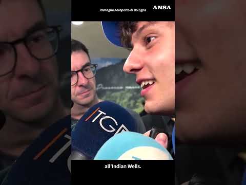 Antonelli torna a Bologna sognando il mondiale: “Grazie a Sinner per la dedica” #ansa #news