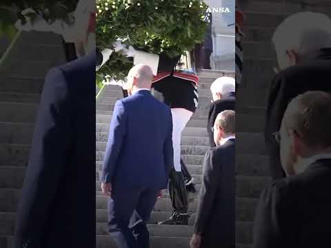 Unita' Nazionale, cerimonia con Mattarella all'altare della patria #ansa #news