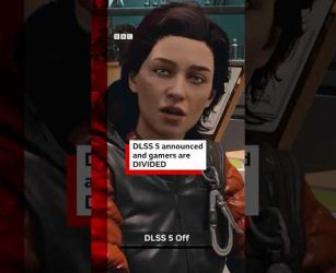 DLSS 5 announced and gamers are divided. #Nvidia #DLSS5 #BBCNews