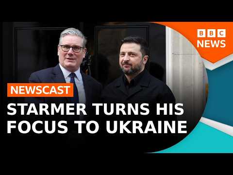 Starmer makes a deal with Zelensky, as Trump hits out at Europe | BBC Newscast
