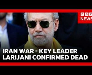 Iran confirms key regime leader Ali Larijani killed in Israeli airstrike | BBC News