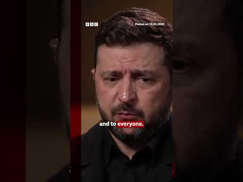 Trump not on “any side” in Russia-Ukraine war, Ukraine’s President Zelensky says. #Ukraine #BBCNews