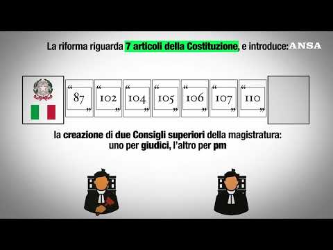 Come funziona il referendum sulla magistratura? #ansa #news