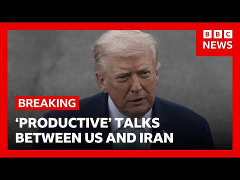 Trump postpones strikes against Iran power plants due to “productive” talks with Tehran | BBC News