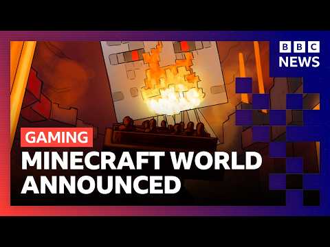 Minecraft is becoming a real life UK theme park | BBC News