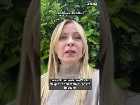 Meloni: “Rispettiamo la decisione degli italiani, andremo avanti” #ansa #news