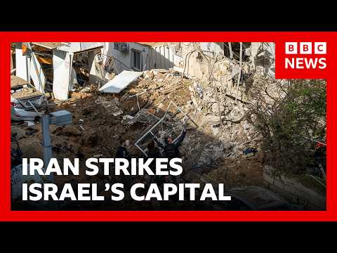 Iran strikes Israeli capital Tel Aviv as US says talks with Tehran remain ‘fluid’ | BBC News