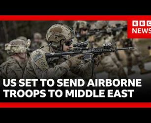 Iran War:  Pentagon set to send thousands of elite 82nd Airborne troops to region | BBC News