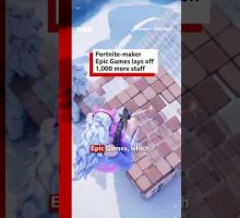 Fortnite-maker Epic Games lays off 1,000 more staff. #Fortnite #Gaming #BBCNews