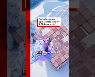 Fortnite-maker Epic Games lays off 1,000 more staff. #Fortnite #Gaming #BBCNews