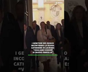 I genitori del bosco incontrano La Russa #ansa #news