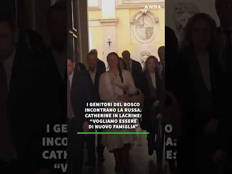 I genitori del bosco incontrano La Russa #ansa #news