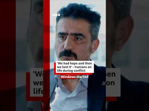 ‘We had hope and then we lost it’ – Iranians on life during conflict. #Iran #BBCNews