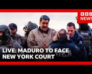 LIVE: Maduro to face New York court | BBC News