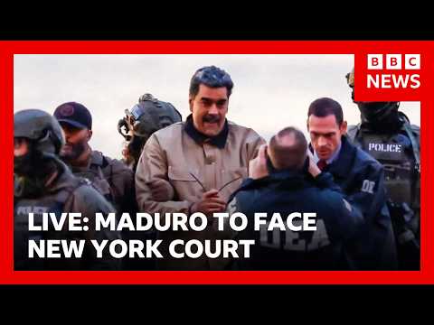 LIVE: Maduro to face New York court | BBC News