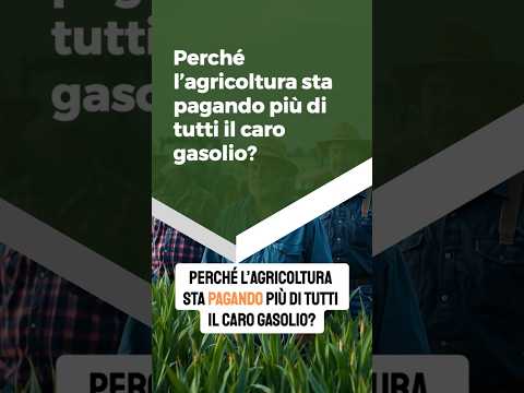 Perché l’agricoltura sta pagando più di tutti il caro gasolio?