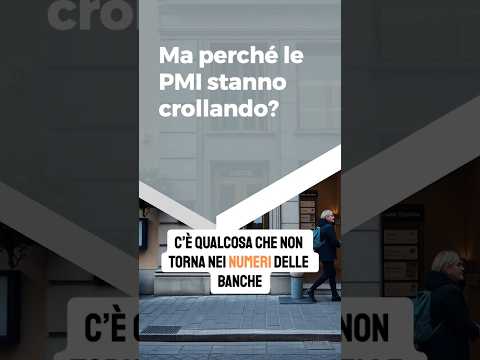 Credito in crescita… ma perché le PMI stanno crollando?