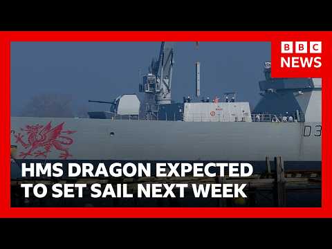 UK warship not expected to set sail to Cyprus until next week | BBC News