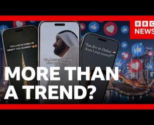 What&rsquo;s REALLY behind identical posts from Dubai influencers? | BBC News